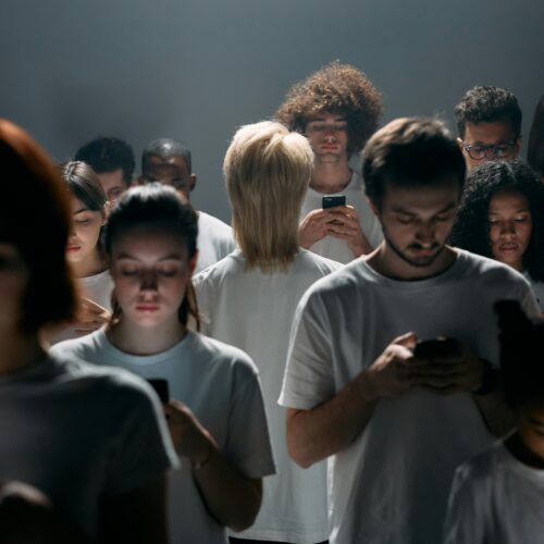 young person experiencing digital loneliness